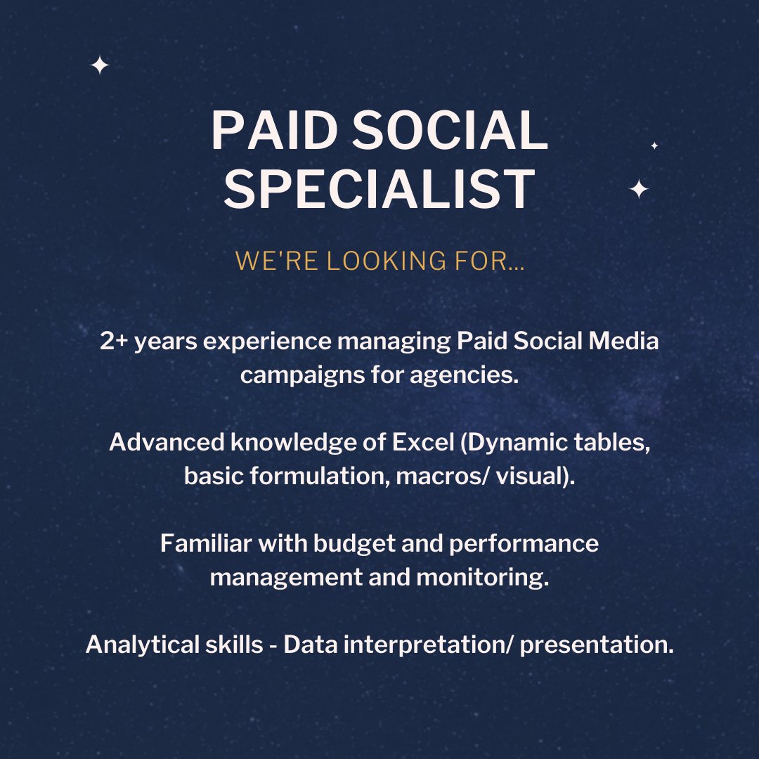 ROCKETROI's tweet photo. Join our very Space-cial Crew 🚀
We're #hiring new members to expand our #PaidSocial Team! 
We're looking for:

👨‍🚀 Social Media Team Lead

👨‍🚀 Paid Social Specialists

👨‍🚀 Paid Social Specialist (with Italian)

Apply or Learn More about our open positions: https://t.co/Hqlk0IyBMS https://t.co/djf16gcfvJ