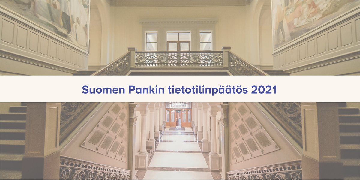 Suomen Pankin #tietotilinpäätös 2021 on julkaistu. Digitaaliset palvelut keräsivät n. 2 milj. käyntiä, sähköposteja vastaanotettiin yli 18 milj. kappaletta ja digitoitua arkisto- ja julkaisuaineistoa kertyi n. 374 000 sivua. Tutustu koko sisältöön:
fal.cn/3nZ7J