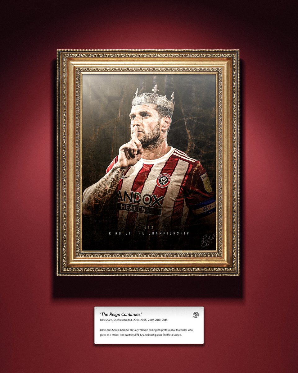 SheffieldUnited's tweet photo. 𝐓𝐡𝐞 𝐑𝐞𝐢𝐠𝐧 𝐂𝐨𝐧𝐭𝐢𝐧𝐮𝐞𝐬. 👑 https://t.co/XCgfQ61cHI