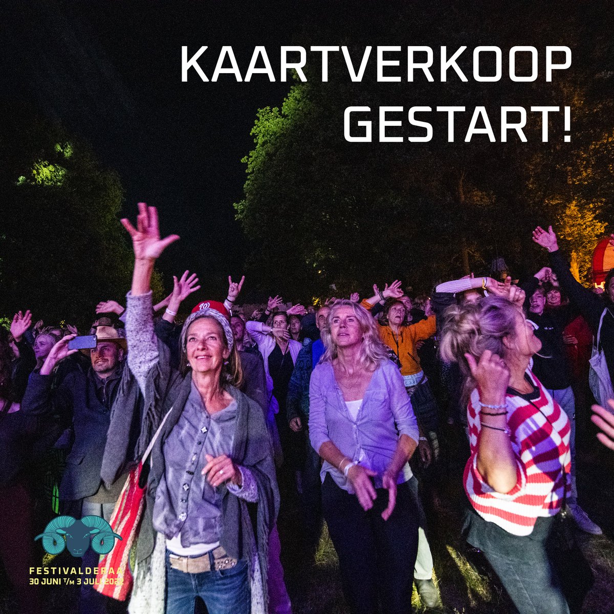 WE ZIJN LOS! 💥

De Vroege Vogel festivalbandjes voor #10jaarFVA zijn nú verkrijgbaar in onze ticketshop! Wees er snel bij want er zijn een beperkt aantal bandjes beschikbaar. Een festivalbandje kost nu maar €39,50 in plaats van €49,50. Op = op!

festivalderaa.nl/tickets