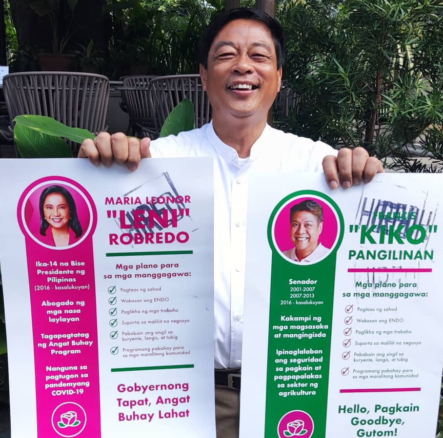 PhilippineStar's tweet photo. Labor group Kilusang Mayo Uno officially endorsed presidential hopeful and Vice President Leni Robredo and her running mate Senator Kiko Pangilinan for the May 2022 polls, senatorial candidate Elmer Labog revealed in a tweet on Friday. https://t.co/CeoAi54aES