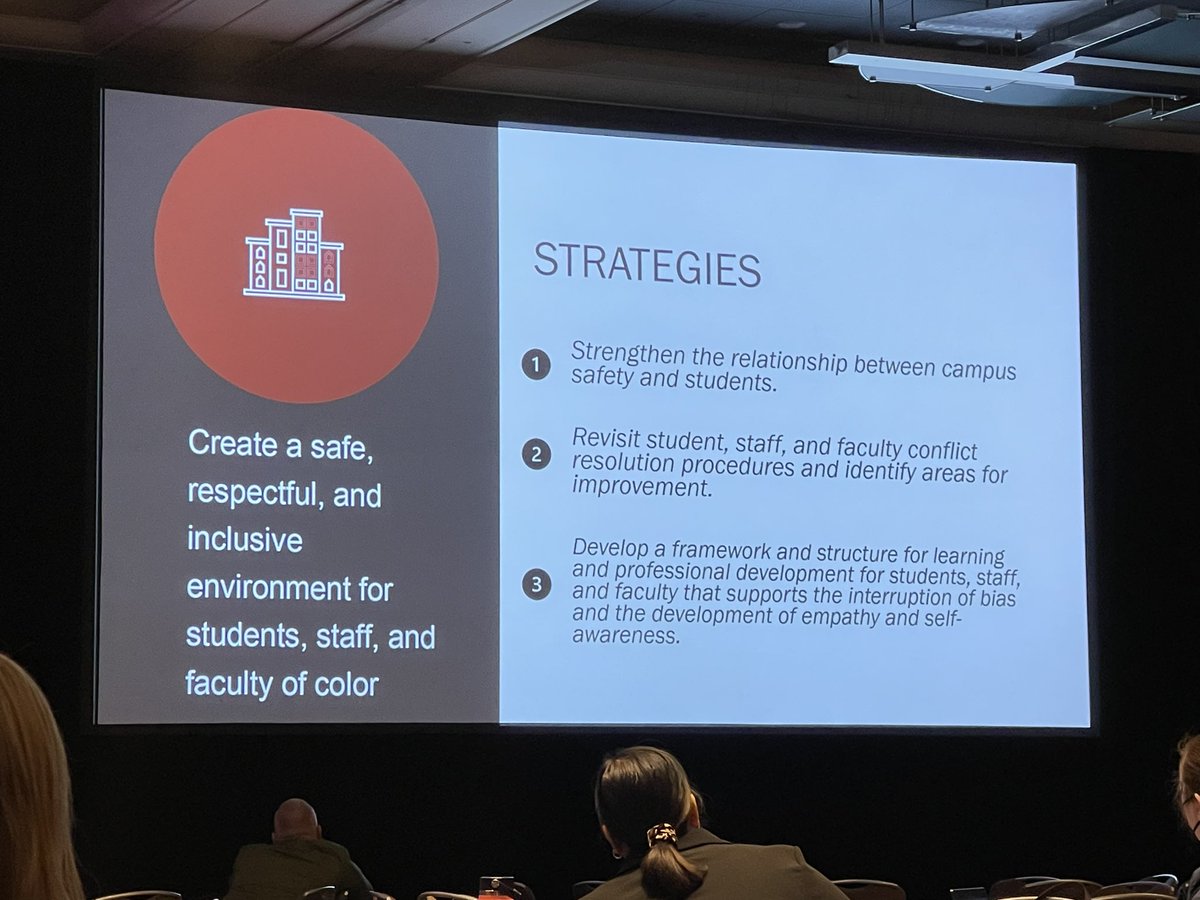 Strategies for creating a safe, respectful, and inclusive environment for students, staff, and faculty of color at <a href="/LoyolaChicago/">Loyola University Chicago</a> via Dr. Amy Nelson Christensen #NAGAPlearns