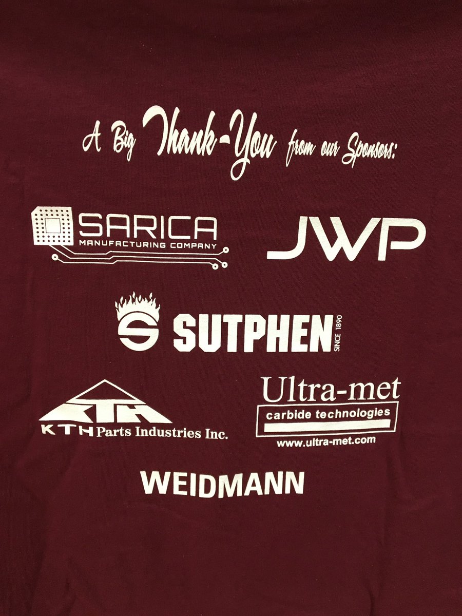 🙌🏼Friday Climber Shout Out🙌🏼to all of the sponsors in making our <a href="/PBISApps/">PBISApps</a> shirts possible for <a href="/UrbanaHS_OH/">Urbana HS (Ohio)</a> students this year! Thank you to Sarica, JWP, Sutphen, KTH, Ultra-met, and Weidmann for your generous support! <a href="/CEP_Ohio/">CEP OHIO</a> <a href="/ChampaignCCC/">Champaign County Chamber of Commerce & CVB</a> <a href="/champaign_works/">Champaign Works</a> <a href="/UrbanaOhio/">City of Urbana, Ohio</a> <a href="/ptrenor/">Patrick Trenor</a>