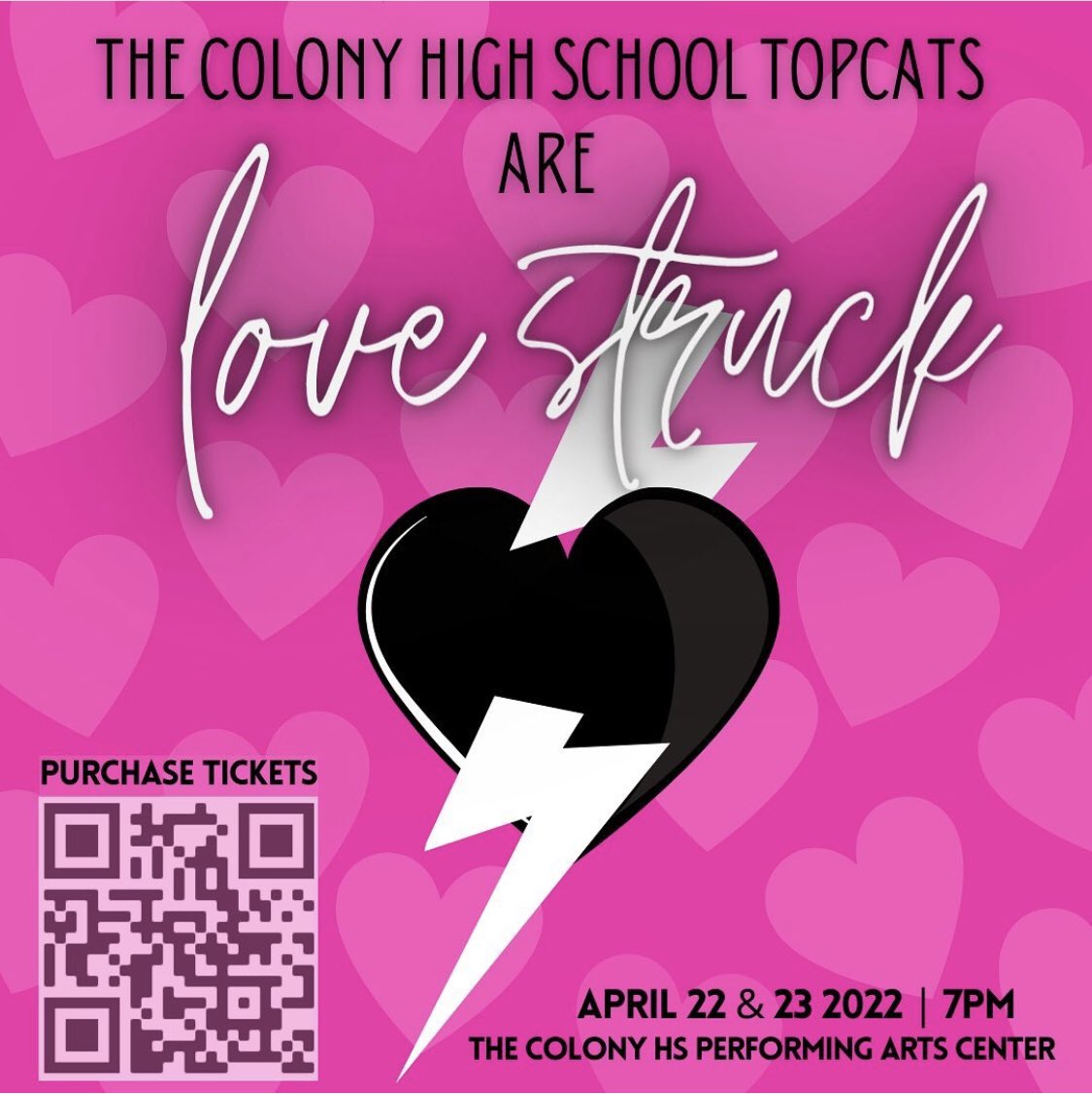 Get your tickets for tonight’s show!! You won’t want to miss it! 💖🖤⚡️