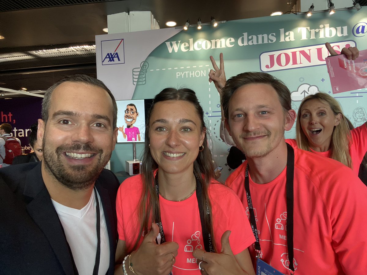 #axa #DevoxxFR <a href="/AXAJobs_fr/">AXA Jobs France</a> <a href="/DEVIALET/">DEVIALET</a>