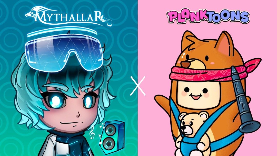 Planktoons x Mythallar!

We are partnering with our friends to give away 5 WL spots to their upcoming mint! To enter: 

1️⃣ Follow <a href="/PlanktoonsNFT/">Planktoons</a> and <a href="/MythallarNFT/">Mythallar</a> 
2️⃣ Like and RT
3️⃣ Tag some frens!

48 hrs ⏰⏰