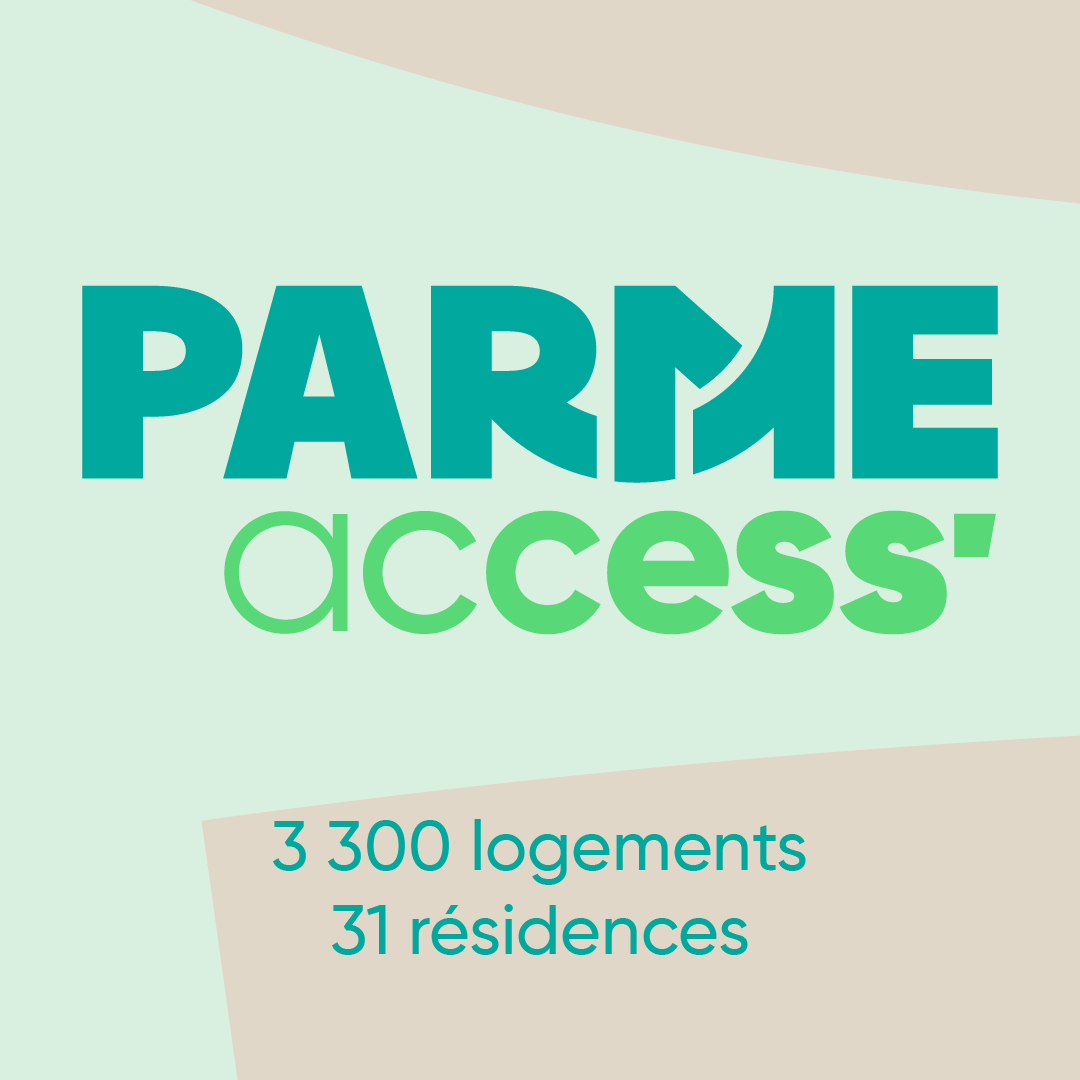 AssoParme's tweet photo. Nos quatre marques proposent des réponses variées au besoin de se loger:

Access' - Trouver un logement à prix accessible.
Social - Être accompagné dans son parcours logement.
Etudes - Bien se loger quand on est étudiant.
Etape - Se loger pour des séjours de courte durée. https://t.co/KYQG9rygAz