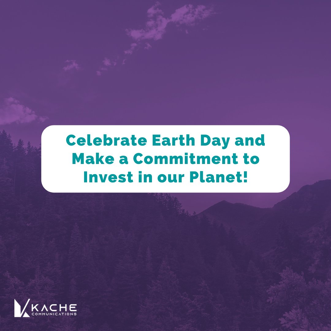 kachecomms's tweet photo. Happy Earth Day! This year's theme, Invest in our Planet, is a call to action for us all. From contactless business cards to utilizing software services to reduce paper use, there are many things we can do to ensure the next generations inherit a healthier planet. #EarthDay2022 https://t.co/AYKFc9AUNs