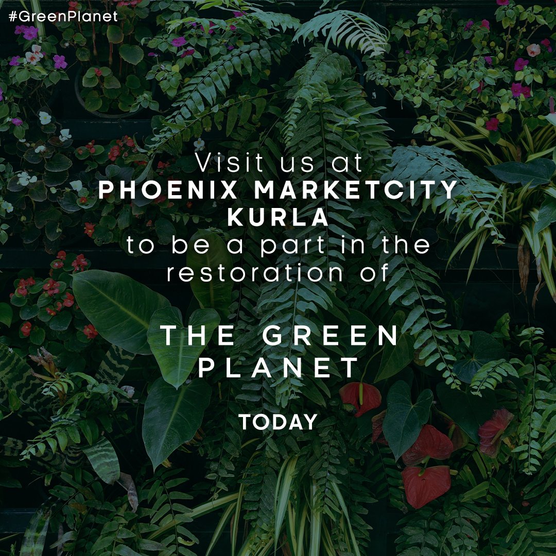 SonyBBCEarth's tweet photo. From fun filled DIY workshops to insightful activities, we have so many things planned for you! 

This Earth Day, come explore #GreenPlanet with us at @MarketcityKurla today.

@FeverFMOfficial

#SonyBBCEarth #GreenPlanet #FeelAlive #Nature #DIYworkshops #Activities #EarthDay https://t.co/KPoGNNmImF