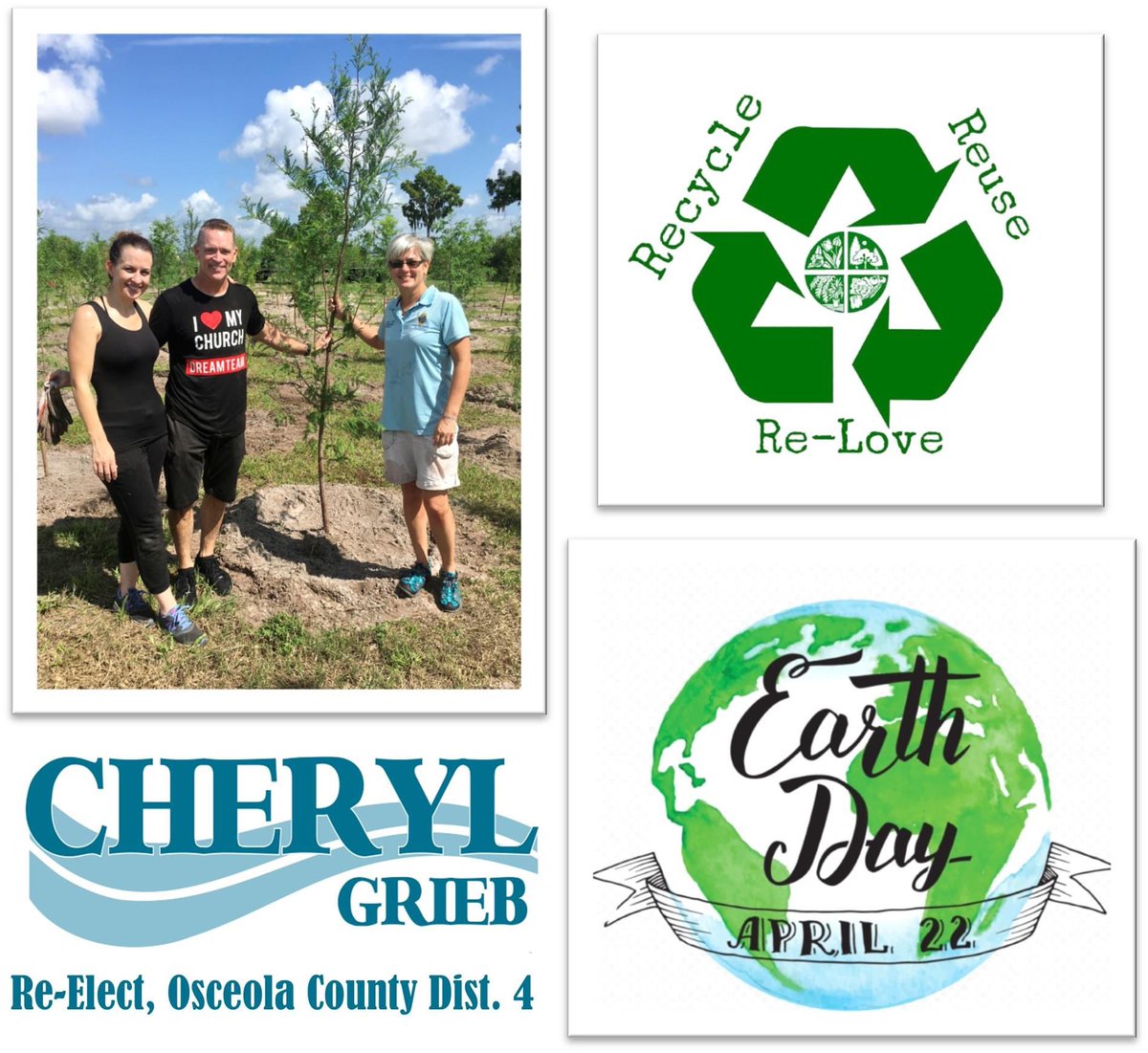 There are many was to celebrate #EarthDay!  Plant a tree; volunteer to pick up a trash at a park; take a walk on a nature path; enjoy the outdoors with family and friends!  How ever you choose to celebrate, I hope it’s an enjoyable one!
