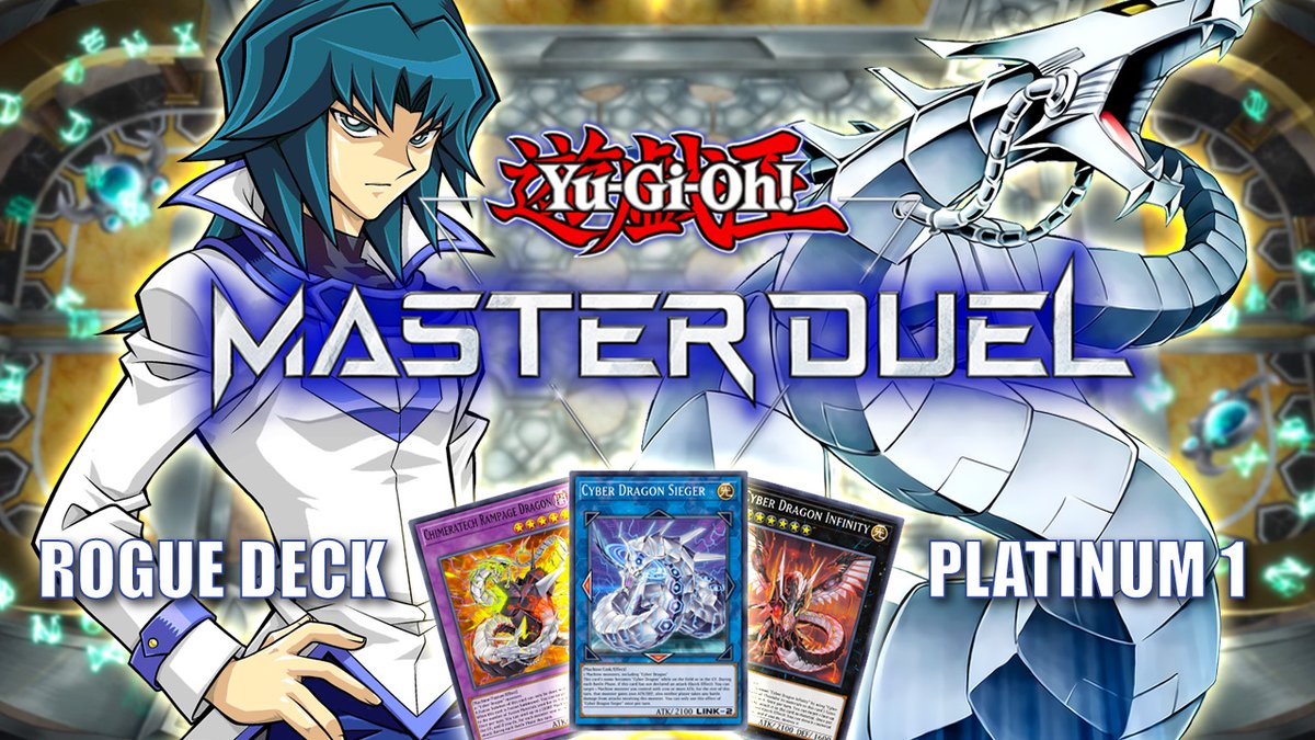AverageJoeJane1's tweet photo. If you're tired of the same boring Master Duel Meta Decks. Make sure to try out my Rogue Cyber Dragons! In a best of 1 format, always catches people off guard! 
https://t.co/FixCkn9RYI

#MasterDuel #YuGiOhMasterDuel #yugioh #yugiohtcg #gaming #yugiohdeck #YugiohTCG #DUEL https://t.co/OI2ETTCLzO