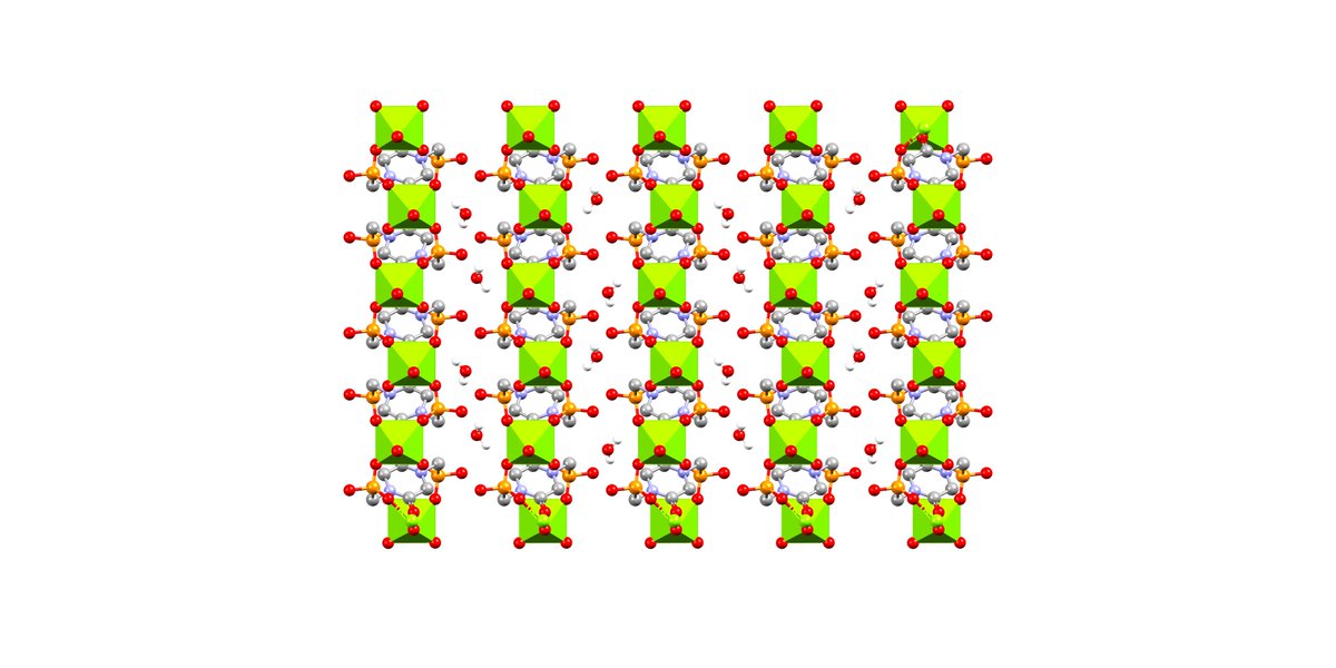ccdc_cambridge's tweet image. Researchers @NorthwesternU synthesised phosphonate-based MOFs w/glyphosate linkers in an aqueous environment to facilitate rapid proton conduction!
🔗CSD Entry OJIMAY: hubs.ly/Q018DkNq0
💡@InorgChem article: hubs.ly/Q018DdgH0

#FeaturedStructureFriday #WaterWeek