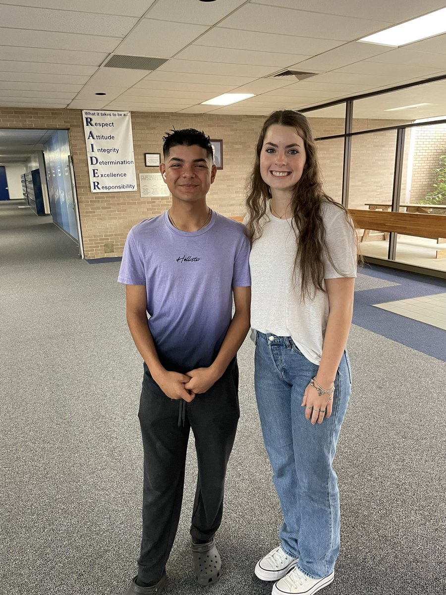 ricehsraiders's tweet photo. Good luck to Addie Dingler and Noah Gonzales at UIL Regionals in New Braunfels! Addie will compete in Informative Speaking and Noah will compete in LD Debate and Persuasive Speaking. https://t.co/aI1daPxhCs