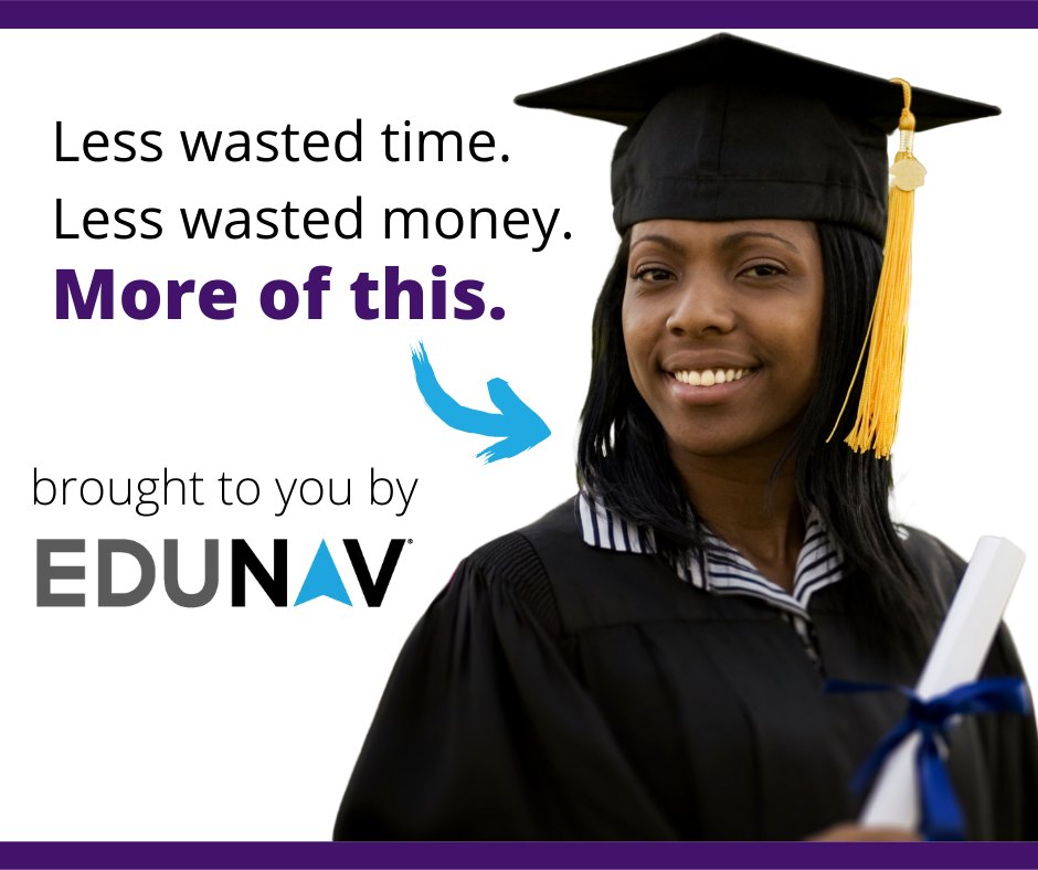 edunavinc's tweet photo. Save money, save time — and, most importantly, celebrate more graduates. Our #coursetocareer technology can help you do all three. Schedule a consultation with our team here > https://t.co/aHvCy20G6V https://t.co/xbJ8yqQvCL