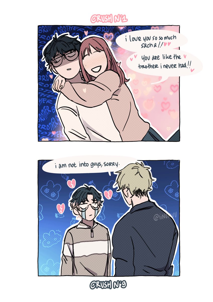+ a silly comic about his love life lmao 