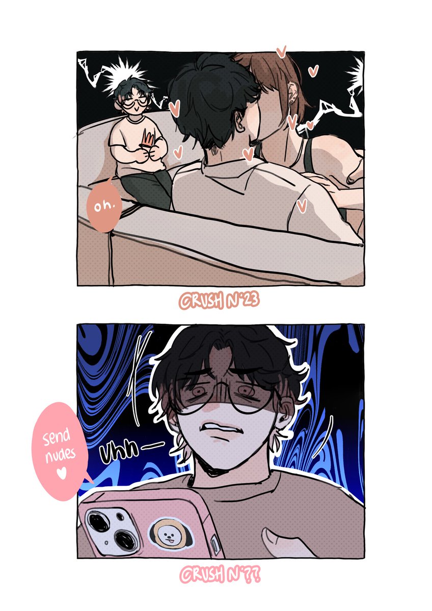 + a silly comic about his love life lmao 