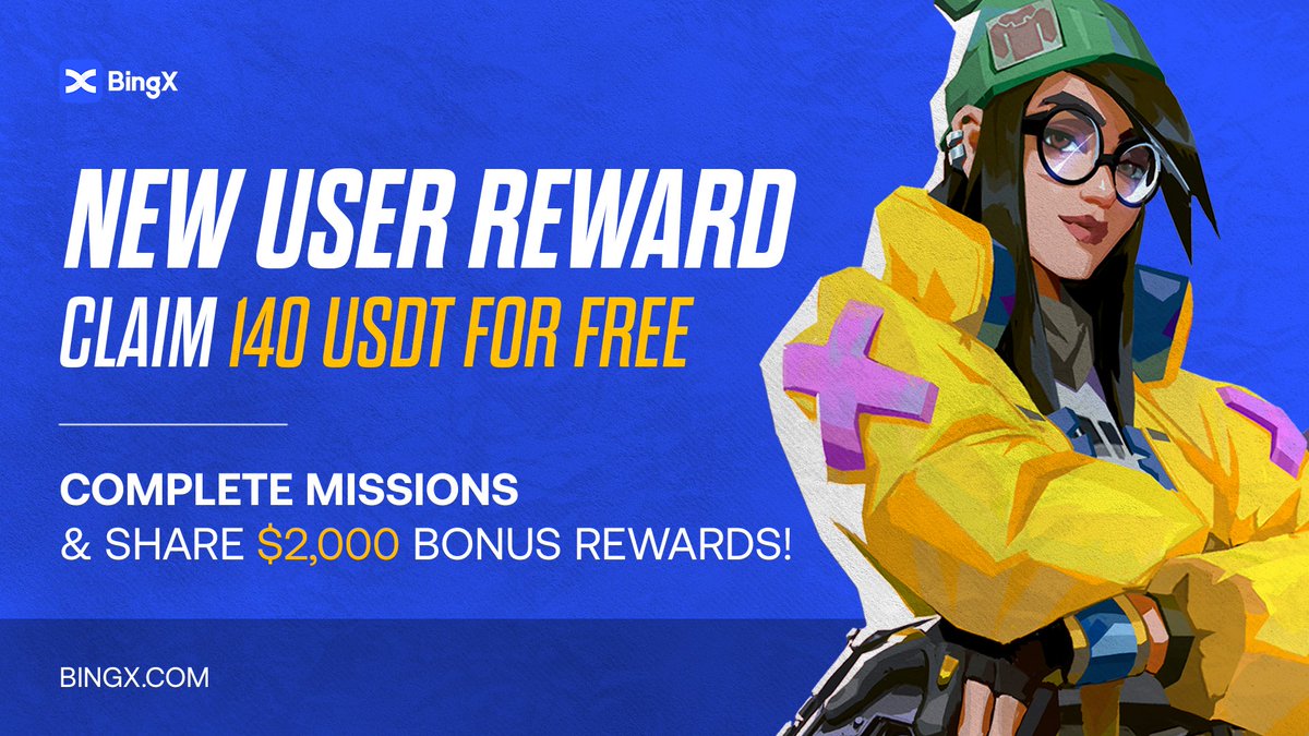 💧 BingX Airdrop 💧

🏆 Task:          ➕  10 USDT for 200 random participants each.

👨‍👩‍👧 Referral:   ➕  20 USDT for top 50 referrers each.

🔛 Airdrop Link &amp; Information: t.me/Airdrop/3412

#cryptocurrency #Airdrop #BSC #Bitcoin #USDT #BingX #Airdropstario