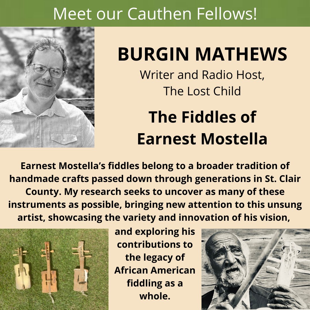 AlabamaFolklife's tweet image. It's #FellowsFriday! This week, celebrating African American #fiddling and in particular, the unsung and innovative Earnest Mostella! #Alabama #BlackHistory #folk #fiddle #handmade #craft