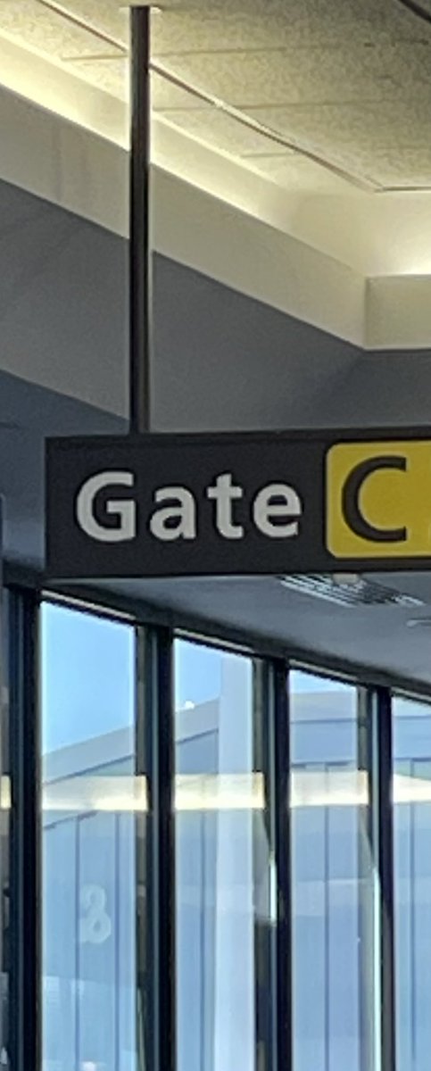 Gate C:
• Going
• Away
• To
• Educational
• Scholarship… 
• C you there! #PAS2022