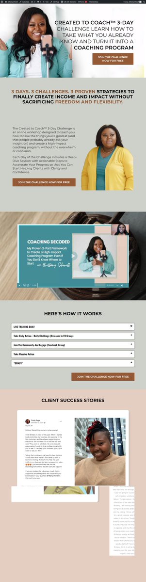 coderesmail1's tweet image. Alhamdulillah this is another one has completed with 5 stars review.if you guys need to landing page creating. so keep in touch.
#happyfreelancing
#wordpress
#landingpage
#wordpresswebsite
#elementorPro
#elementor
#salesfunnel
#clickfunnels
Hire Me : lnkd.in/g5RR5hCu
