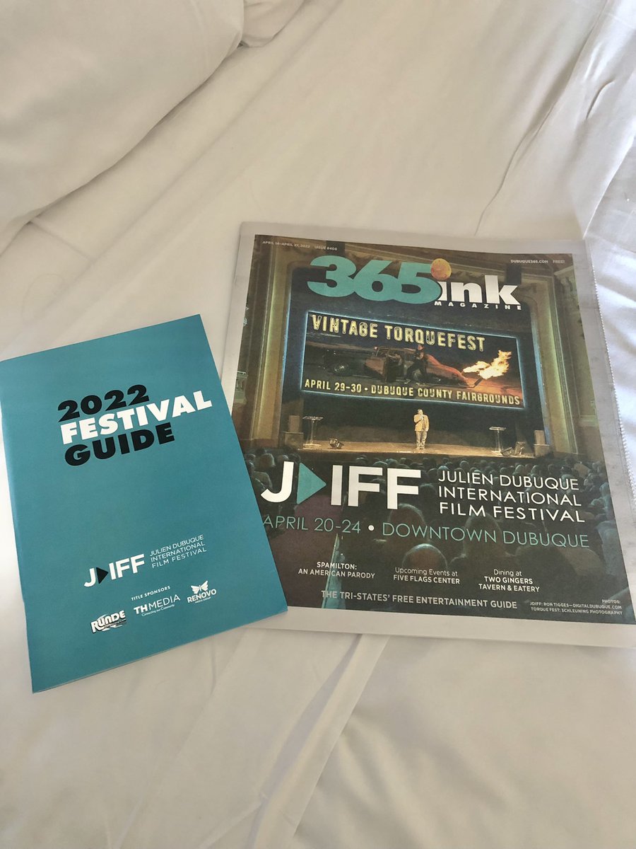 KarlaSBryant's tweet photo. First full day at the Julien Dubuque International Film Festival! Such a great multi-day event every year. ❤️
#jdiff #screenwriting #fridaymorning #WritingCommunity https://t.co/ElyHi4aHu9