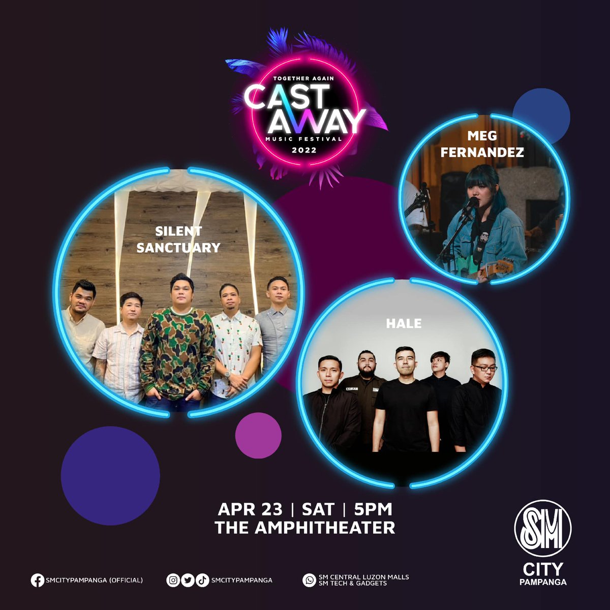 manilaconcerts's tweet photo. Sold-out show for tomorrow's #CastawayMusicFestival2022 happening in @smcitypampanga! See you there!
Produced by #TTPEvents https://t.co/D2uckv87bM