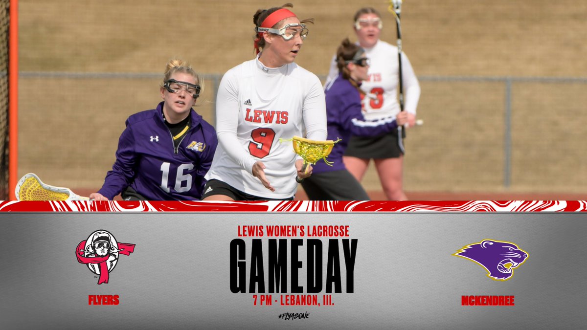 GAMEDAY
<a href="/LewisWlax/">LewisWLAX</a> 
📍Lebanon, Ill.
🆚 McKendree
🕦 7 PM
 🖥glvsn.com/lewis
📊mckbearcats.com/sidearmstats/w…
#️⃣ #GLVCwlax #FlyAsOne