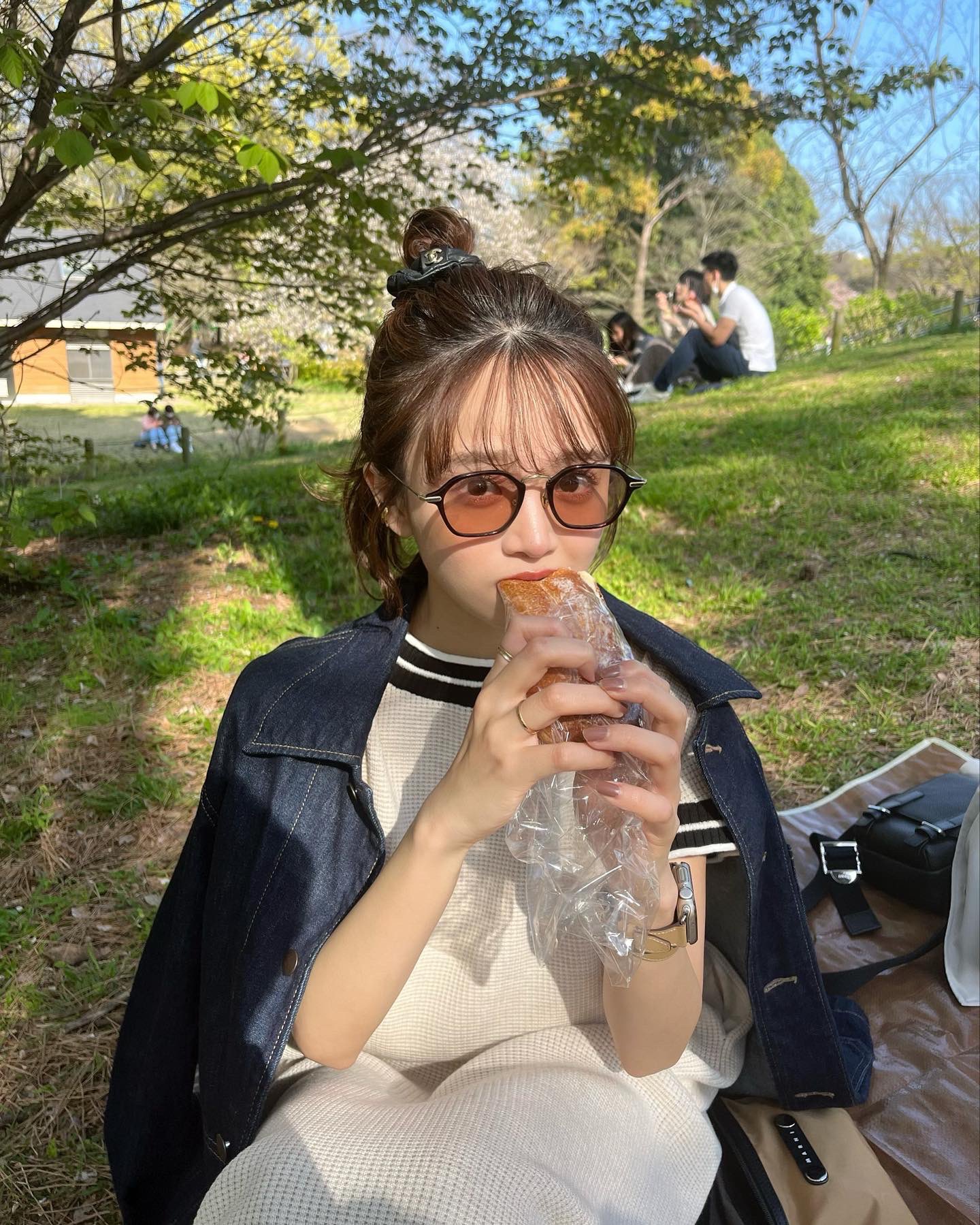 Re:See × Karin コラボメガネ　田久保夏鈴　PINUE karin × Re:See Special collaboration