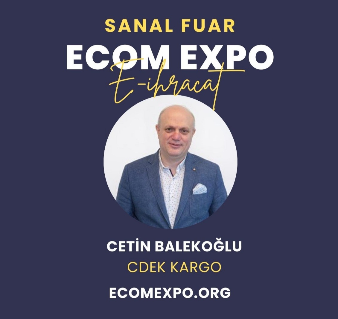 ecomexpotr's tweet photo. CDEK Lojistik Hava Kargo Çetin Balekoğlu Ecom Expo Sanal Fuar Semineri Nisan 2022
https://t.co/wKQnbJwN1o
#cdek #eihracat #kargo #eticaret
https://t.co/uq6BBEOziD https://t.co/akOvzt5eLe