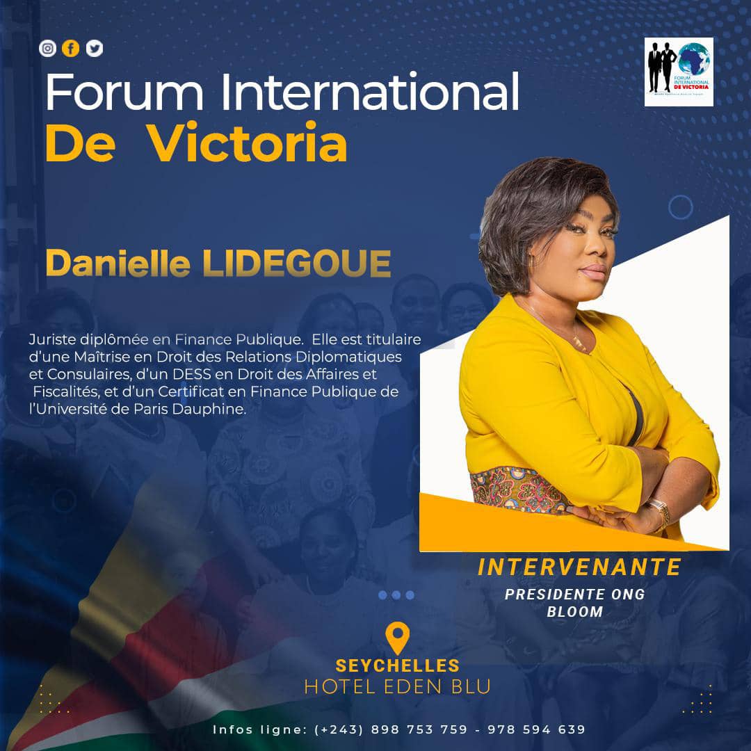 Forum International de Victoria aux Seychelles. 23 avril au 1er mai 2022. 

We're ready. Let's go !