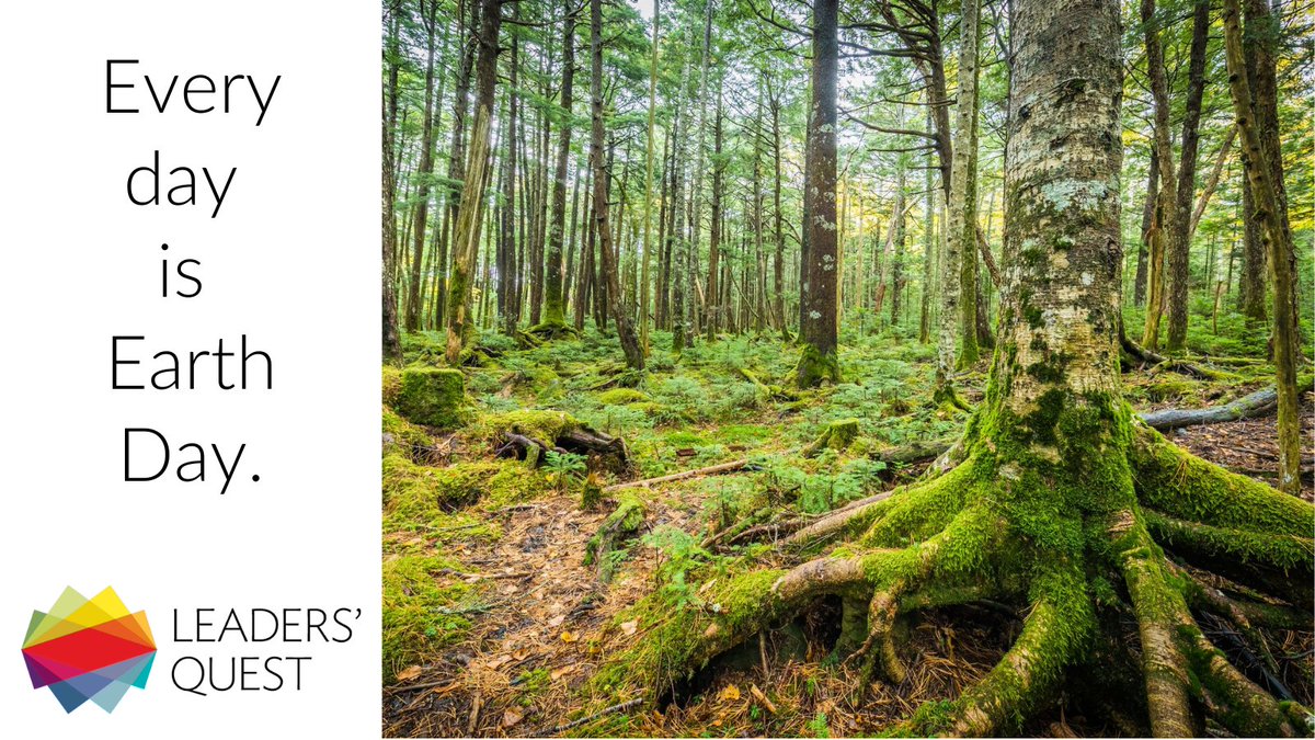 Every day is #EarthDay.