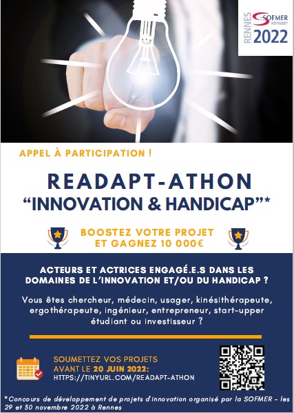 📢 Professionnels de #réadaptation pédiatrique, #familles, #enfants, ingénieurs... : vous souhaitez travailler au développement de solutions innovantes pour les enfants en situation de #handicap ? Cet événement est pour vous ! lnkd.in/eKTWBcXY
lnkd.in/eimcS9jE