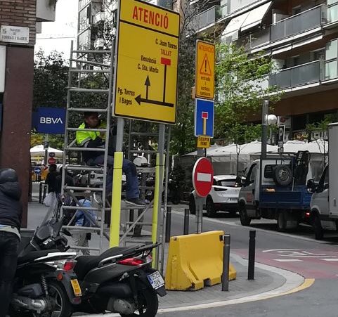 transitstandreu's tweet photo. I tres dies després de conviure amb la gran liada #TransitSantAndreu 👏🏼👏🏼👏🏼 @BCN_SantAndreu @Lucia_MartinG https://t.co/zzcd6fdOm4