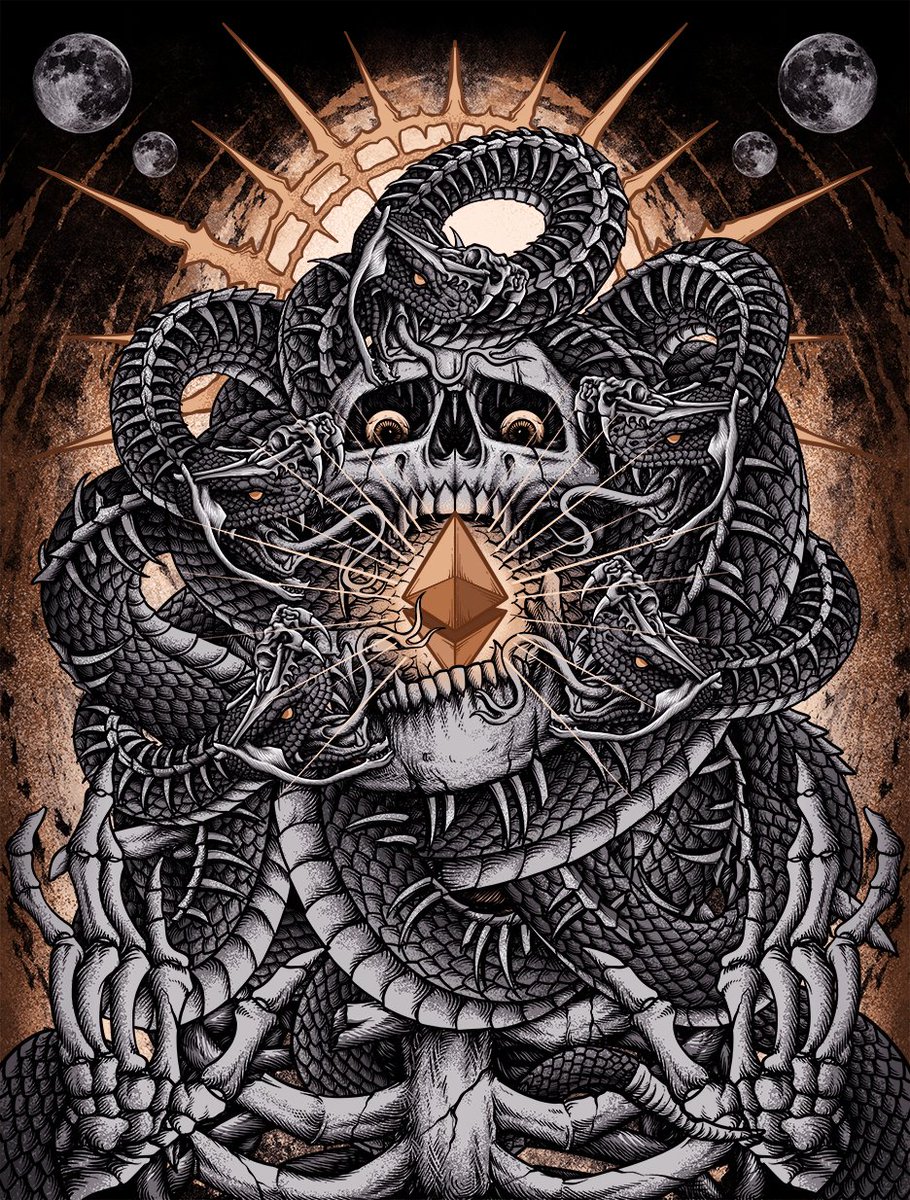 dickyartwork's tweet photo. New drop on @foundation! 🌐

"Gripped"
1/1 Edition
3510x4627 px

link :
https://t.co/cHVFb0UCTD 

#art #artwork #drawing #illustration #blackwork #darkart #skull #skullwork #snake #snake #nft #NFTCommunity #NFTdrop #NFTartists #NFTartworks #nftcollector #nftart #NFTProject https://t.co/qmMTG8mvjn
