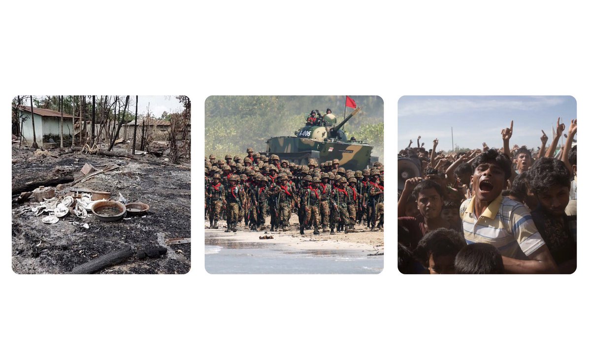 It is essential for the int’l community must remain focused on provisional measures to try to stop Myanmar spiraling towards greater bloodshed since Myanmar’s people have been subjected to crimes against humanity.
#GenocideAwarenessMonth #GenocidalMilitary