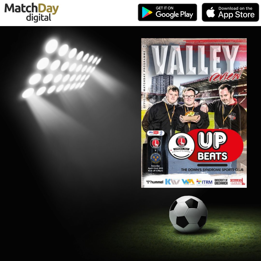 Can <a href="/CAFCofficial/">Charlton Athletic FC</a> take the win in their last home game of the season tomorrow against @shrewsweb? Your digital matchday programme will be available on <a href="/MatchdayDigital/">MatchDay digital</a>.  #teamsupport #footballpassion #digitalart