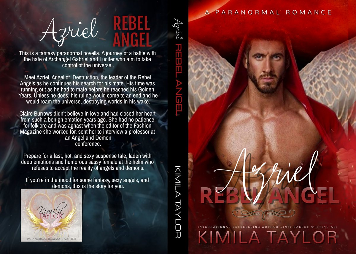 KimilaTaylor's tweet image. AZRIEL REBEL ANGEL
A fast, hot &amp;amp; sexy suspense tale, laden with deep emotions, a humorous sassy female at the helm who refuses to accept the reality of angels &amp;amp; demons.
Available from all eBook stores.
Universal Lin:  books2read.com/KT-AzrielRebel…
#Paranormal #Romance