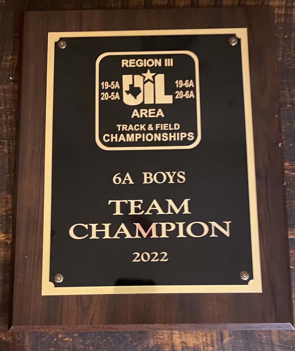 Congrats to the Ridge Point Panthers Boys Track Team, AREA CHAMPS!! <a href="/RP_BoysTrack/">Ridge Point Boys Track & Field</a>