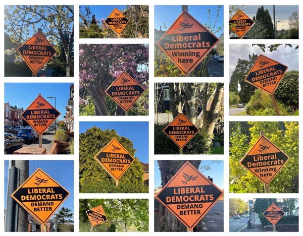Southampton Lib Dems (@soton_libdems) on Twitter photo Great to see so many garden stakeboards going up across the city, particularly in Bassett ward. All hotting up as we approach decision day on 5th May for our city. #votelibdem <a href="/RSNLibDems/">Romsey & Southampton North Lib Dems ๐ถ</a> Great to see so many garden stakeboards going up across the city, particularly in Bassett ward. All hotting up as we approach decision day on 5th May for our city. #votelibdem <a href="/RSNLibDems/">Romsey & Southampton North Lib Dems ๐ถ</a>