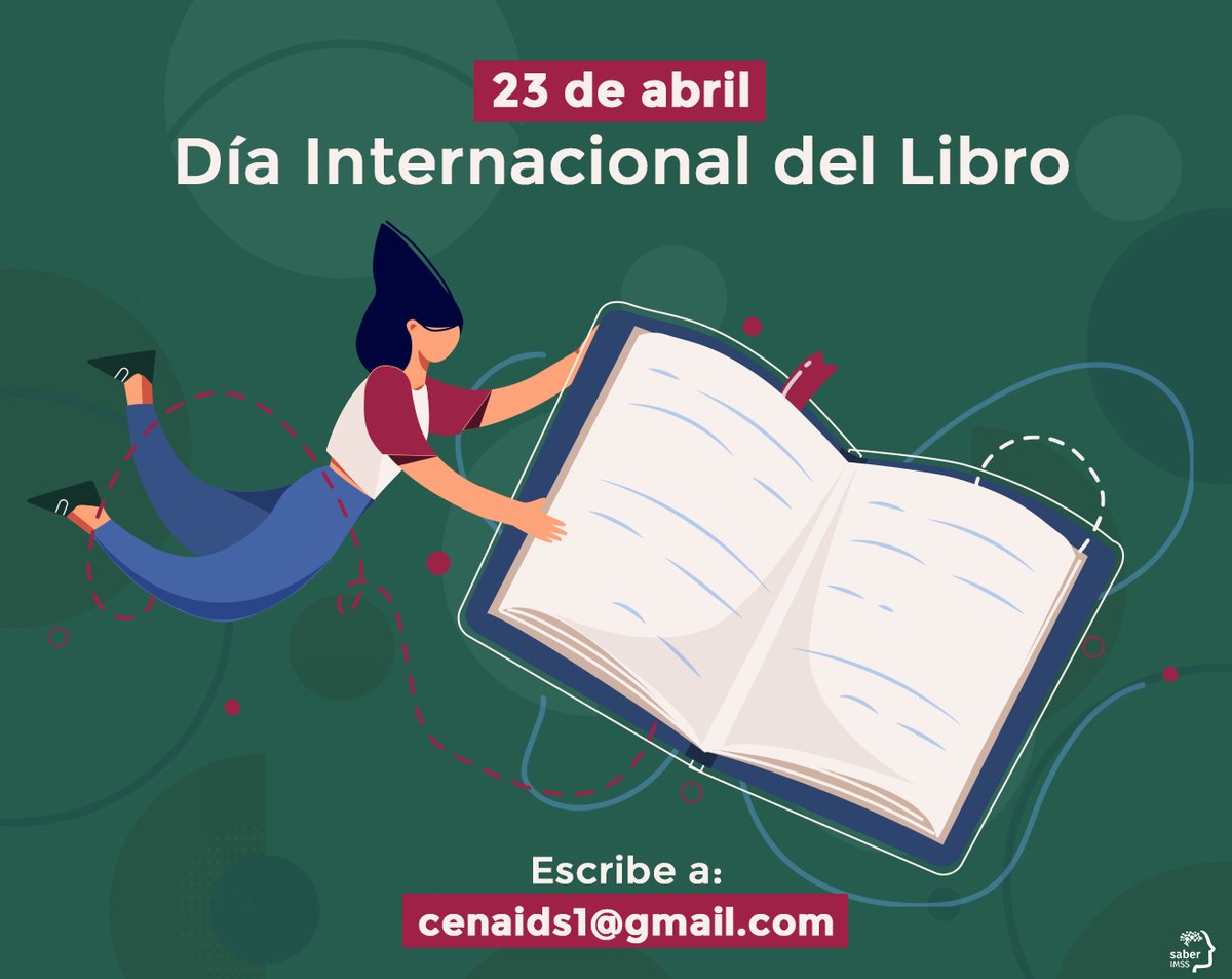 Saber_IMSS's tweet photo. #ResidenteIMSS #PersonaldeSaludIMSS, ¿Conoces el Sistema Bibliotecario del IMSS #SIBIMSS ? 
En este Día Internacional del #Libro te invitamos a hacer uso de sus servicios para la consulta de libros, revistas y tesis. 
Más información en: https://t.co/qyqtmoPRiz

#CENAIDS https://t.co/NrlU2VmTJ8