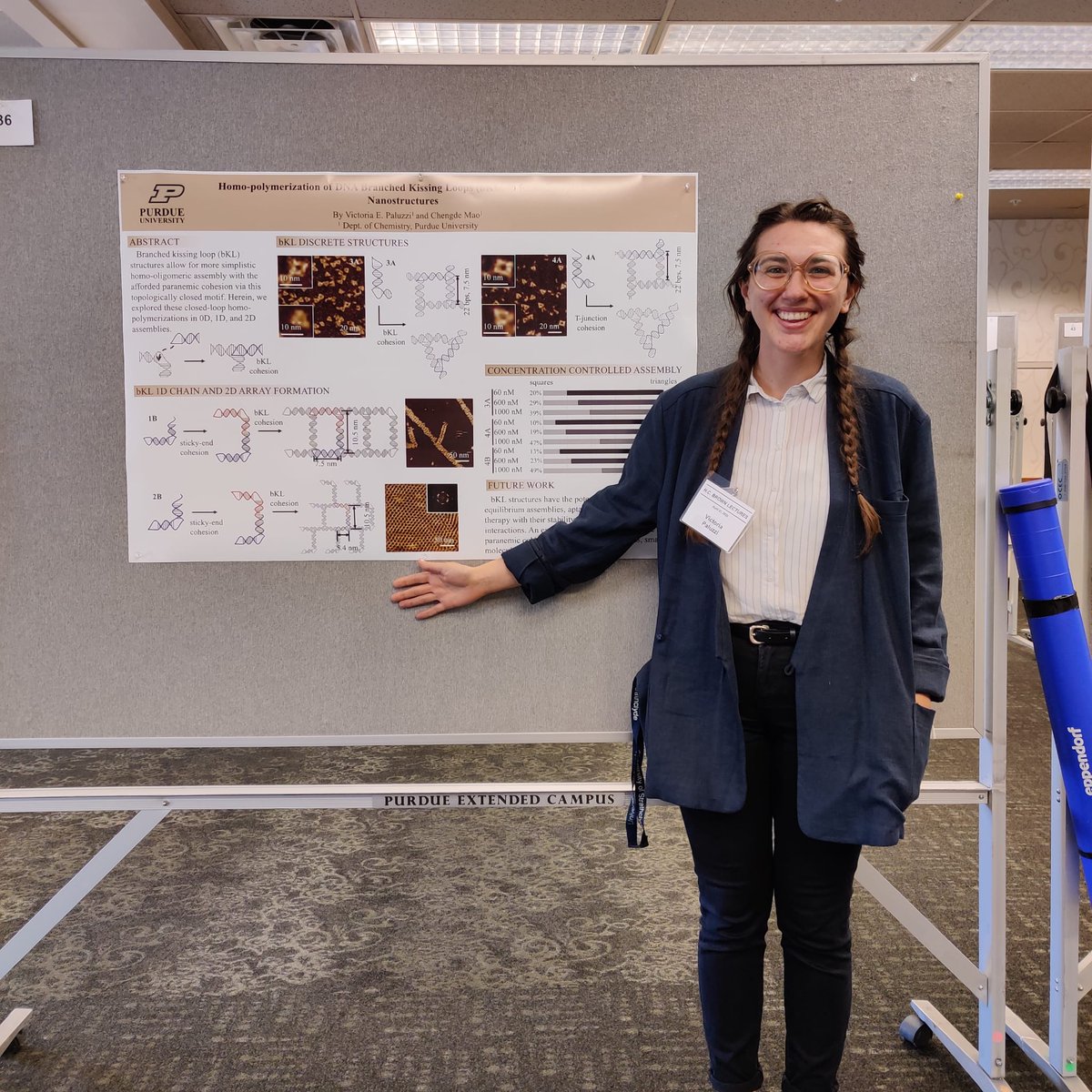 Mao Group (Purdue University) (@themaolab) on Twitter photo Huge congratulations to our lab member, Dake Mao, for winning an award at the 37th H.C. Brown Lectures in Organic Chemistry with his incredible work on the 10-23 DNAzyme. Also, a well done to our 3rd-Year candidates (<a href="/CuizhengZ/">Cuizheng Zhang</a> and <a href="/VicEliPal/">Dr. Victoria</a>) for their hard work. Huge congratulations to our lab member, Dake Mao, for winning an award at the 37th H.C. Brown Lectures in Organic Chemistry with his incredible work on the 10-23 DNAzyme. Also, a well done to our 3rd-Year candidates (<a href="/CuizhengZ/">Cuizheng Zhang</a> and <a href="/VicEliPal/">Dr. Victoria</a>) for their hard work.