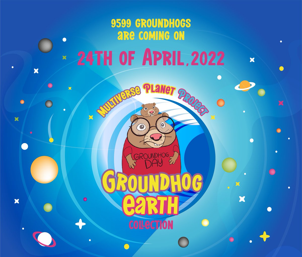 Groundhog Earth Collection coming on 24th of April <a href="/opensea/">OpenSea</a> #NFT #NFTs #NFTCommunity #NFTGiveaway #nftcollectors #NFTCollection #OpenSeaNFT opensea.io/collection/gro…