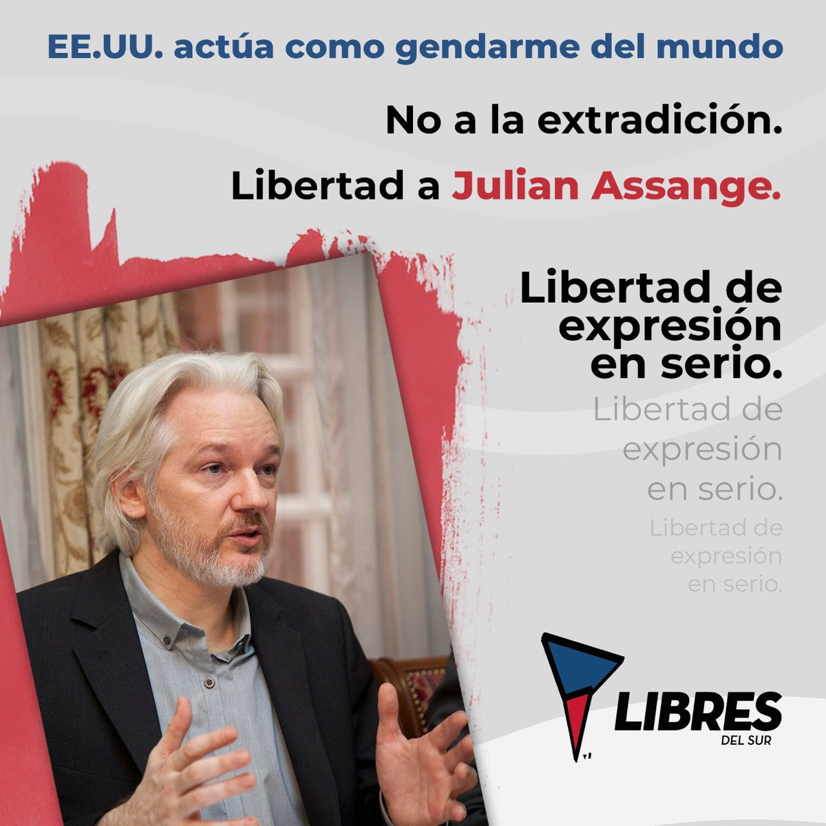 MercedesNqn's tweet photo. #LibertadParaAssange https://t.co/qVdhthTdwM