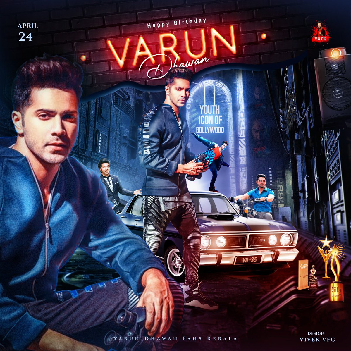 ehfckerala's tweet photo. Here we present the Official Common DP to Celebrate 35th Birthday. Happy Birthday Varun Dhawan.

Happy to launch the Birthday CDP prepared by Varun Dhawan Fans Kerala ( @vdfkofficial ).

Design :  @Vivek_VFCDesign

@varun_dvn
#HappyBirthdayVarunDhawan #VarunDhawanBirthdayCDP https://t.co/LGM8IlwkfX