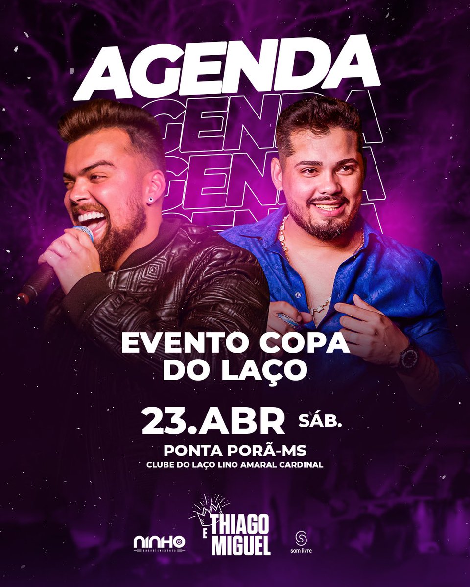 thiagoemiguel_'s tweet photo. Amanhã faremos um super show na #CopaDoLaço em Ponta Porã/MS! Vai ser top demais! 🎤🙏🏻🚀🚀🚀 https://t.co/wX1GlOVoPD