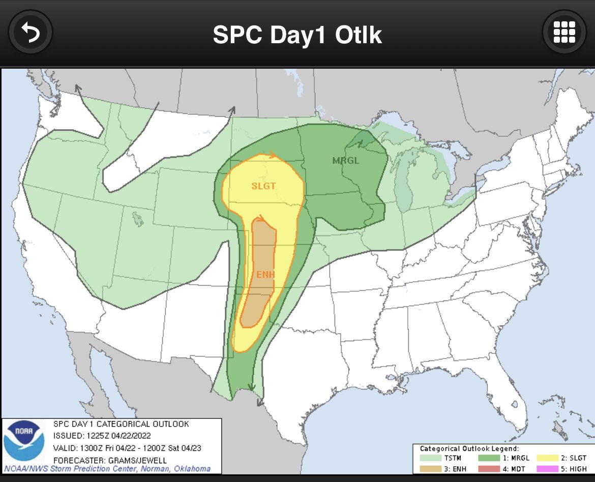 Arkwxmedia's tweet photo. Are we going to talk about the phallus among us today? No? Ok. #txwx #kswx https://t.co/QjJQmGxpg8