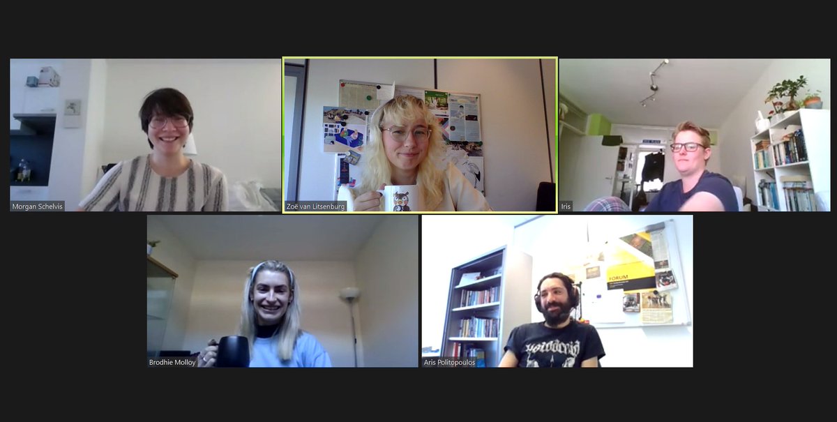 NASTArchaeology's tweet photo. Working hard or hardly working? ☕️

In today's meeting the organizing committee discussed the abstracts that we received. Spoiler alert: They were all really good 🥳

You will hear by the end of next week if yours got selected. Thank you everyone who sent in an abstract! 🙏 https://t.co/aZ1ub93EyF
