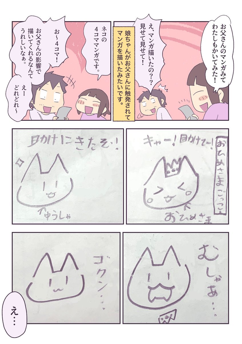 娘ちゃん先生がマンガを描いてくれました！ | あやたろす@ニンドリ連載