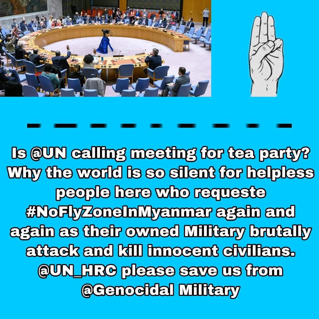 TTFR__Myanmar's tweet photo. Watching international communities are still alive?? Why you all allow Myanmar Military to commit Genocide and Crime against Humanity again and again! #GenocideAwarenessMonth
#GenocidalMilitary
#WhatsHappeningInMyanmar https://t.co/m34sRjJaRM