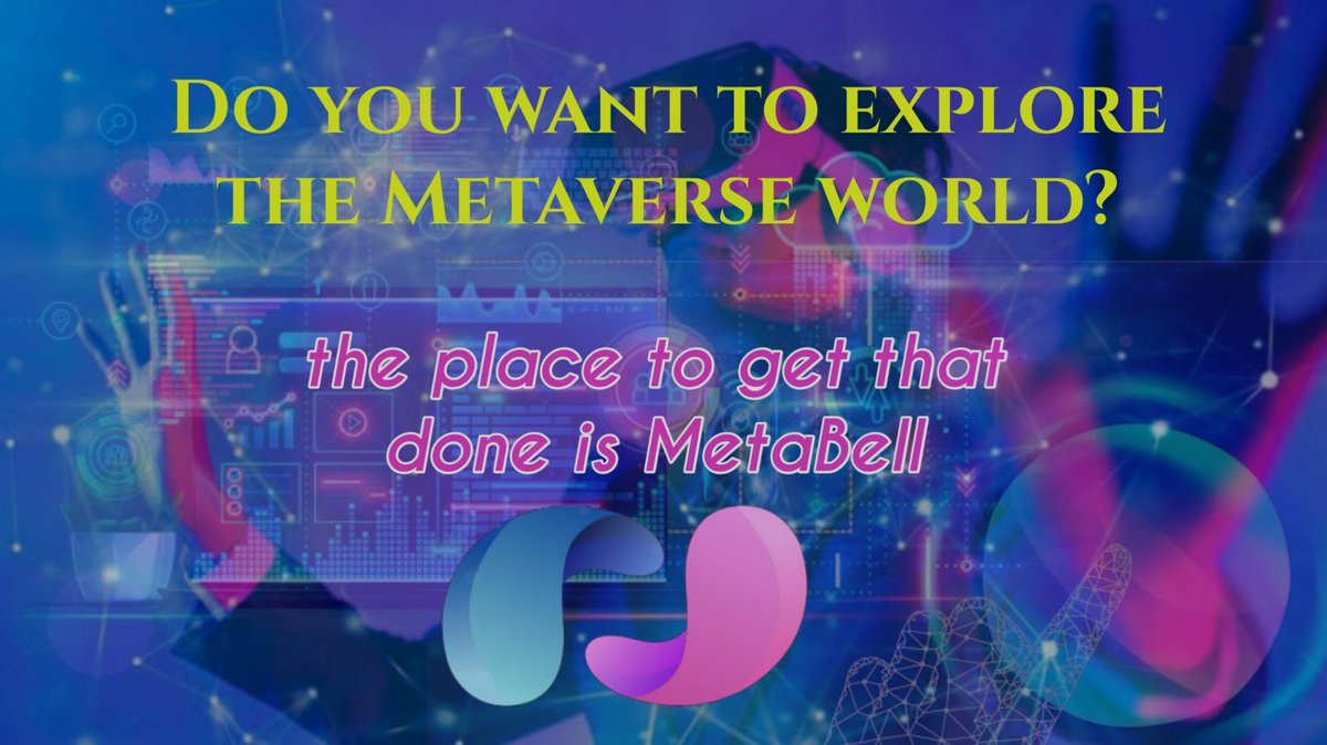 okx_vehW's tweet photo. #MetaBellSpace is the only access of exploring deep into the #Metaverse world. Nothing compare to @MetaBellSpace XRengine. It's the best https://t.co/QbsOPo1ARC